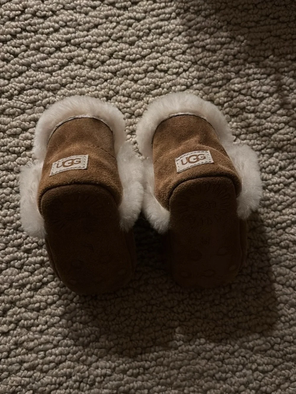 UGG Chestnut Brown Shearling Baby Bootie